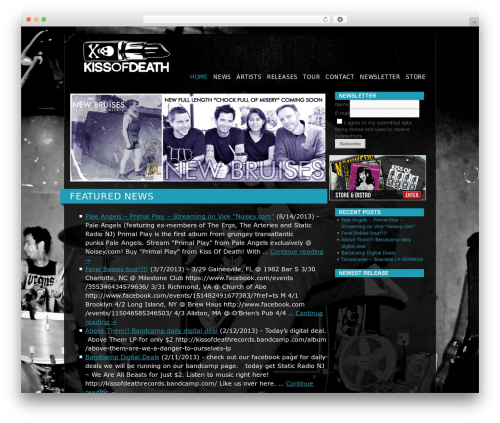 ALO EasyMail Newsletter (alo-easymail) free WordPress plugin - kissofdeathrecords.com ALO EasyMail Newsletter (alo-easymail) free WordPress plugin - kissofdeathrecords.com