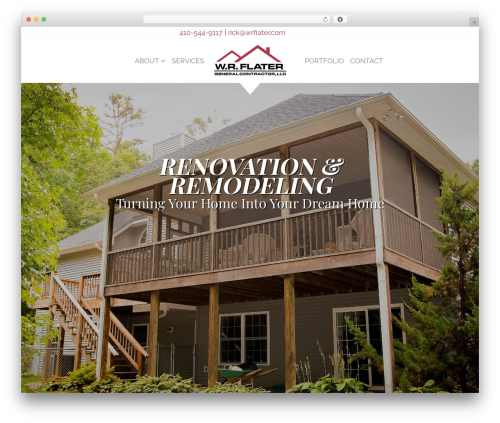 Nectar WordPress theme - wrflater.com