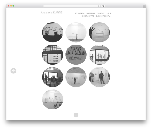 Spun WordPress theme - k-arte.ro