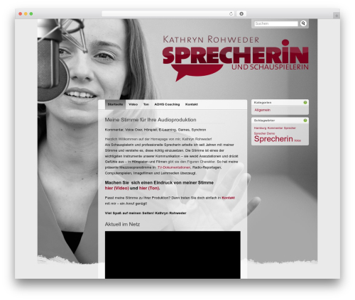 Theme WordPress iTheme - kathrynrohweder.de