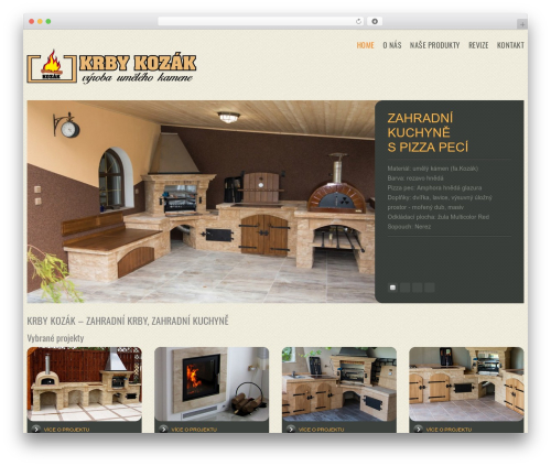 Theme WordPress cherry - krby-kozak.cz