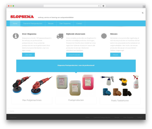WordPress theme Eross - kslopsema.nl