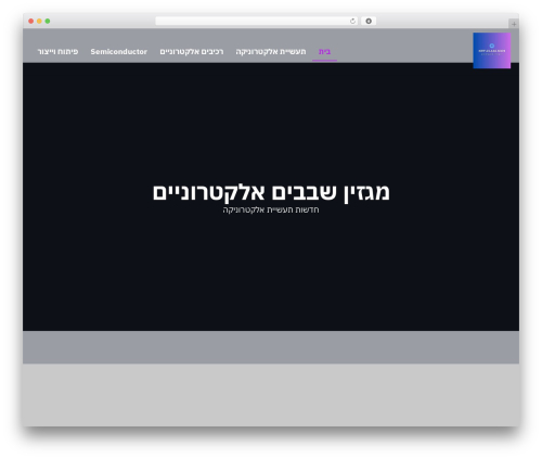 WordPress theme Etrog Theme - netclassicos.com