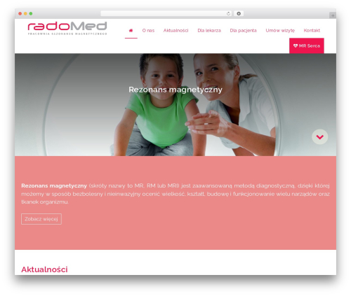 WP FRAMEWORK THEME premium WordPress theme - radomed.pl