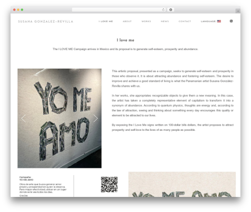WP theme Whizz - susanagonzalezrevilla.com