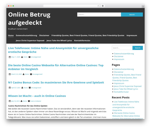 Codon theme WordPress - lordjesuschrist.eu Codon theme WordPress - lordjesuschrist.eu