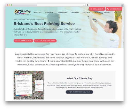 DH WordPress theme - www.dhpainting.com.au