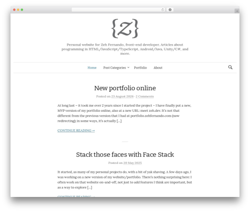 Graphy WordPress theme - zehfernando.com Graphy WordPress theme - zehfernando.com