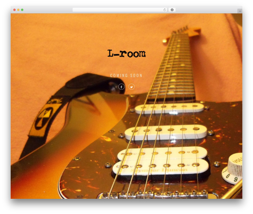 JamSession WP theme - l-room.se/coming-soon