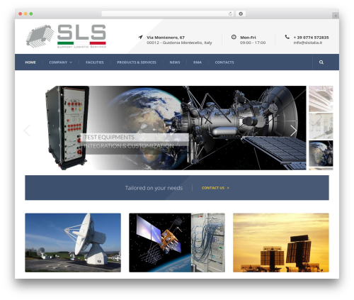 Mega Project WordPress theme - slsitalia.it