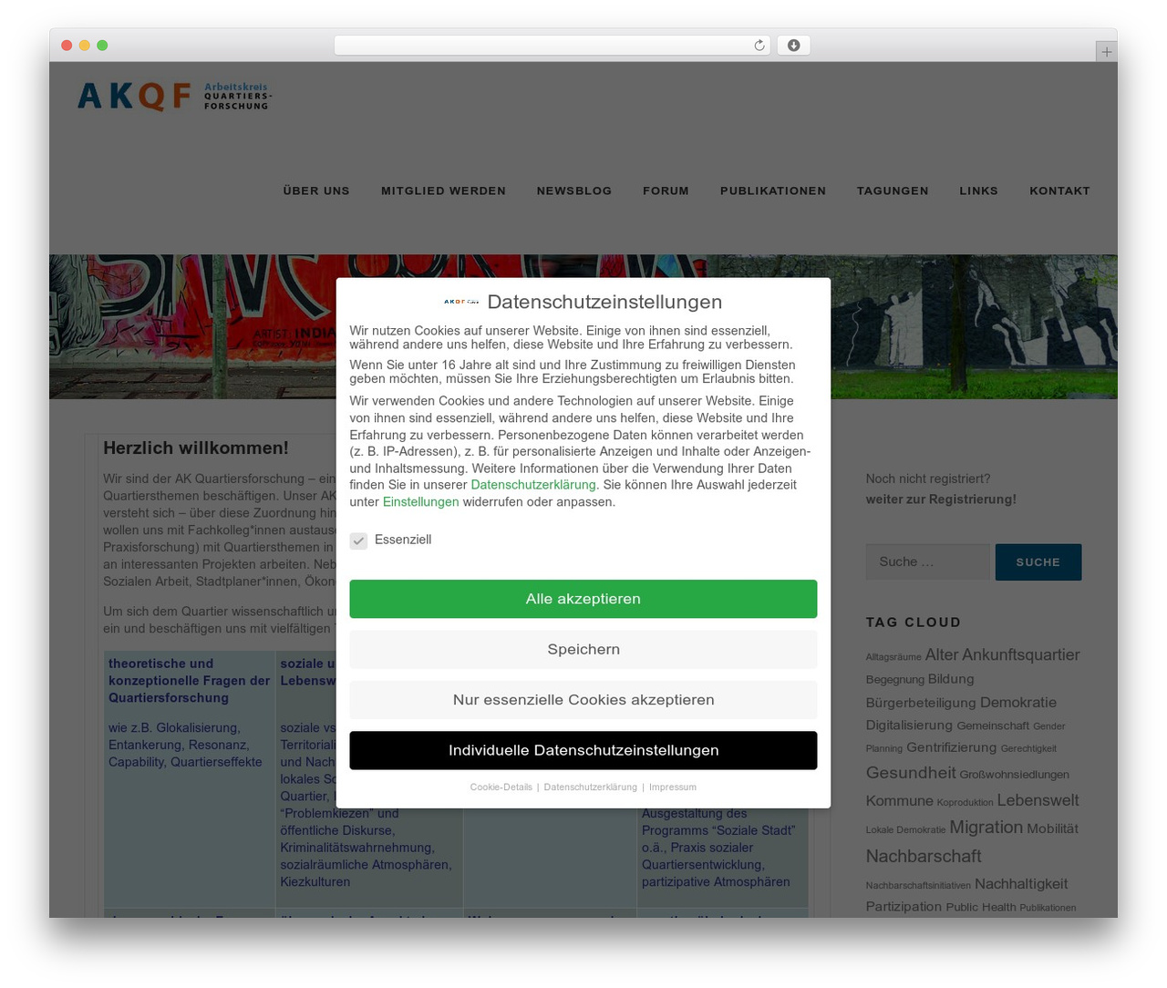 OnePress WordPress theme - quartiersforschung.de OnePress WordPress theme - quartiersforschung.de