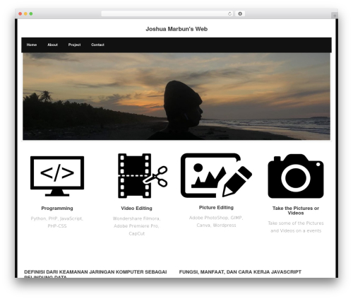 Shuttle theme WordPress - joshuamarbun.com Shuttle theme WordPress - joshuamarbun.com