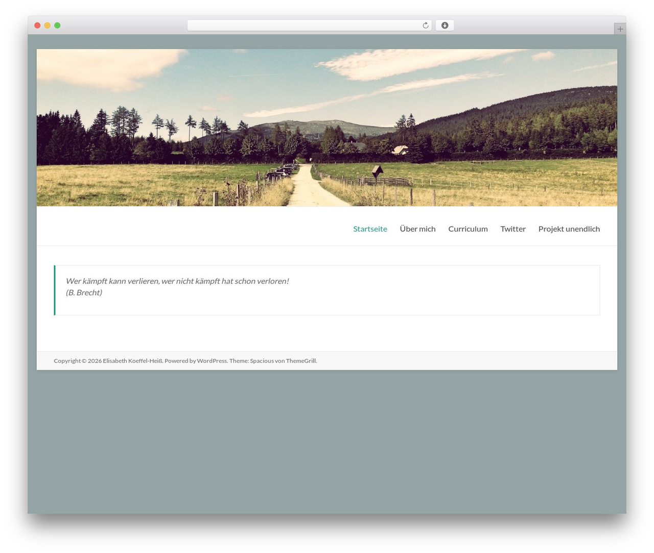 Spacious theme WordPress - koeffel.at Spacious theme WordPress - koeffel.at