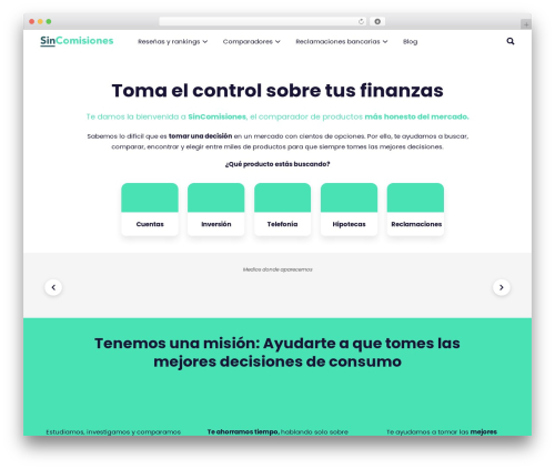 Theme Name: SinComisiones top WordPress theme - sincomisiones.org