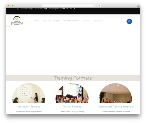 WordPress theme MasterStudy Templates - ldcglobal.co.za