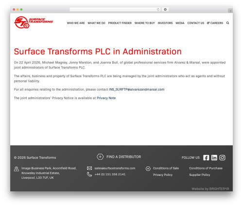 Flags svg WordPress plugin - surfacetransforms.com
