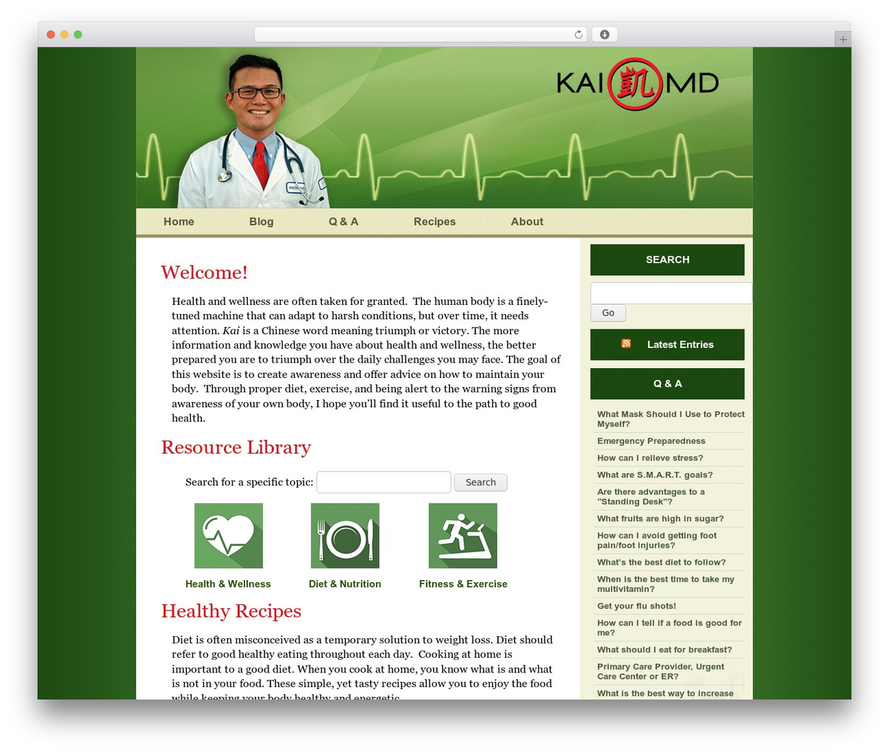 WP theme Bamboo - kaimd.com