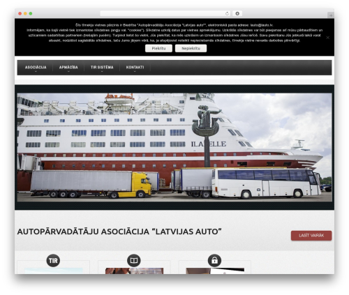 WP theme cherry - lauto.lv