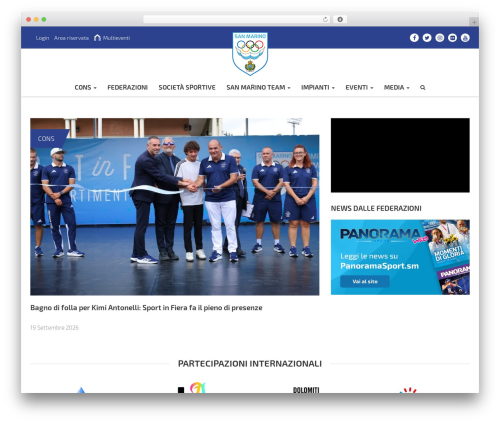 CONS WordPress theme - cons.sm