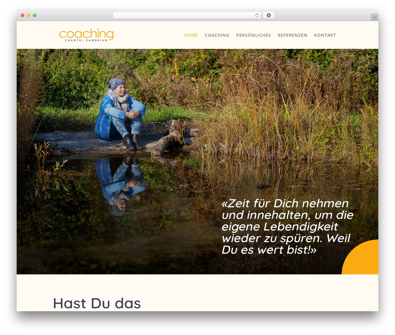 Divi WordPress theme - candrian-coaching.ch