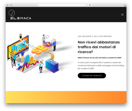 Elemaca theme WordPress - elemaca.it
