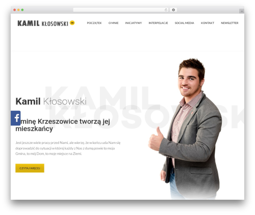 ExodosWP WordPress theme - kamilklosowski.eu