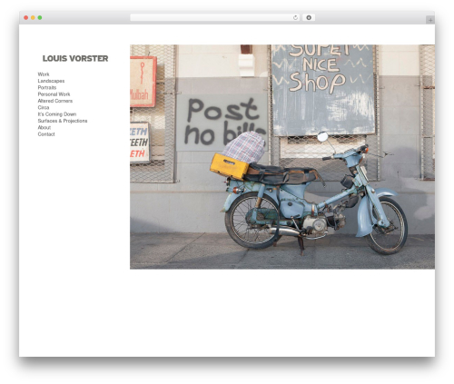 Expositio Theme wallpapers WordPress theme - louisvorster.co.za
