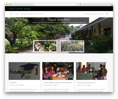 Inkness WordPress theme - lksatamankarya.org