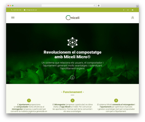 Miceli WordPress theme - miceli.cat