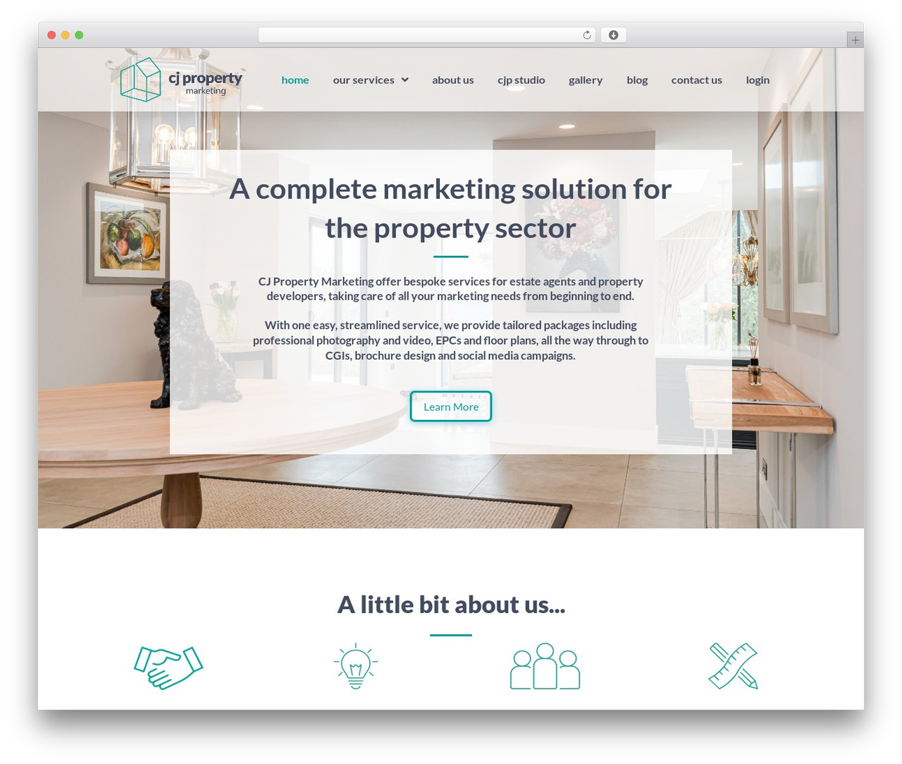 Pro WordPress theme - cjpropertymarketing.com