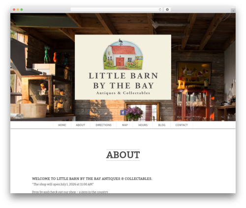 SCRN WordPress theme - littlebarnbythebay.com
