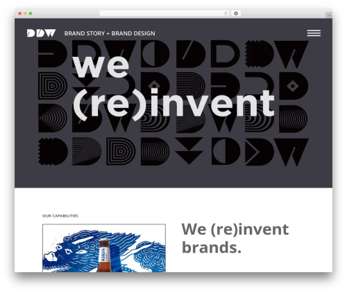 Theme WordPress BootstrapWP - www.ddw.com