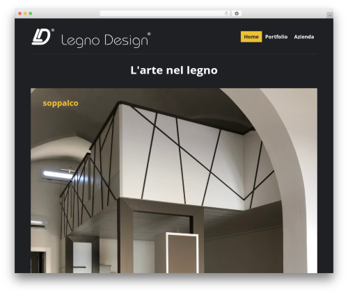 Theme WordPress Twisted - legnodesign.it