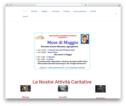 Unity core WordPress plugin - associazionesanfrancesco.org