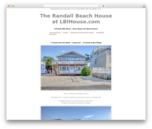 Theme WordPress Capricorn - lbihouse.com