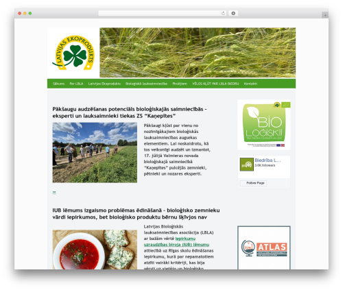 Whispy WordPress theme - lbla.lv