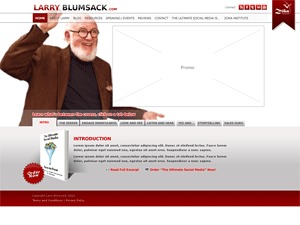 WordPress theme Blumsack by D
