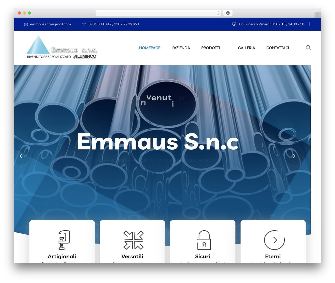 WordPress theme Braintech - emmaus-snc.com