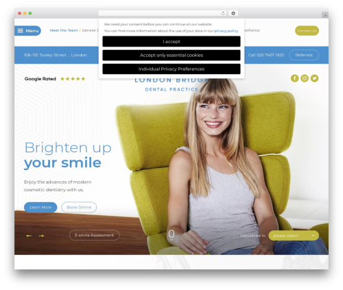 WordPress theme Custom Theme - lbdp.co.uk