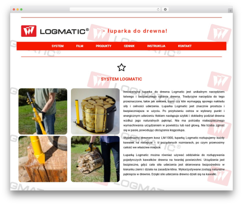 WordPress theme Gridiculous - logmatic.pl