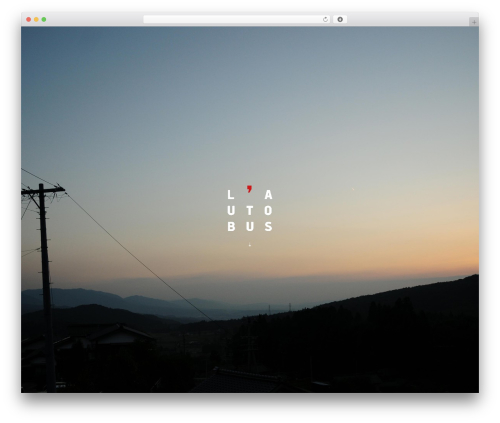 Conall WordPress theme - lautobus.be
