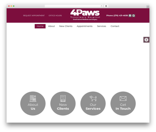 Fortunate - Child theme WordPress - 4pawsvh.com