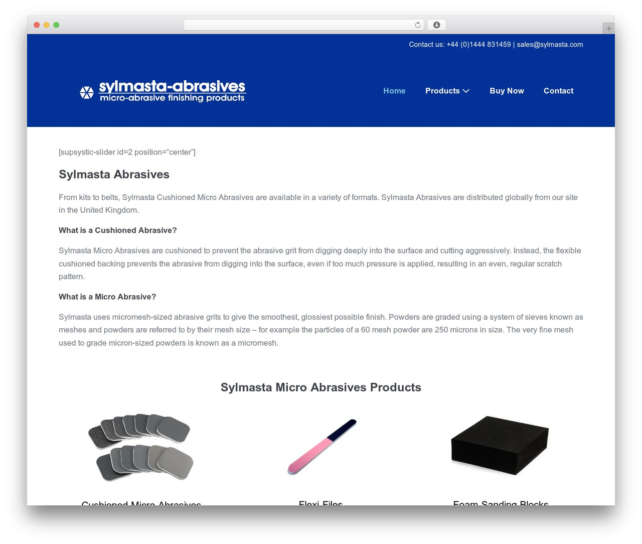Page Builder Framework theme WordPress - sylmasta-abrasives.com