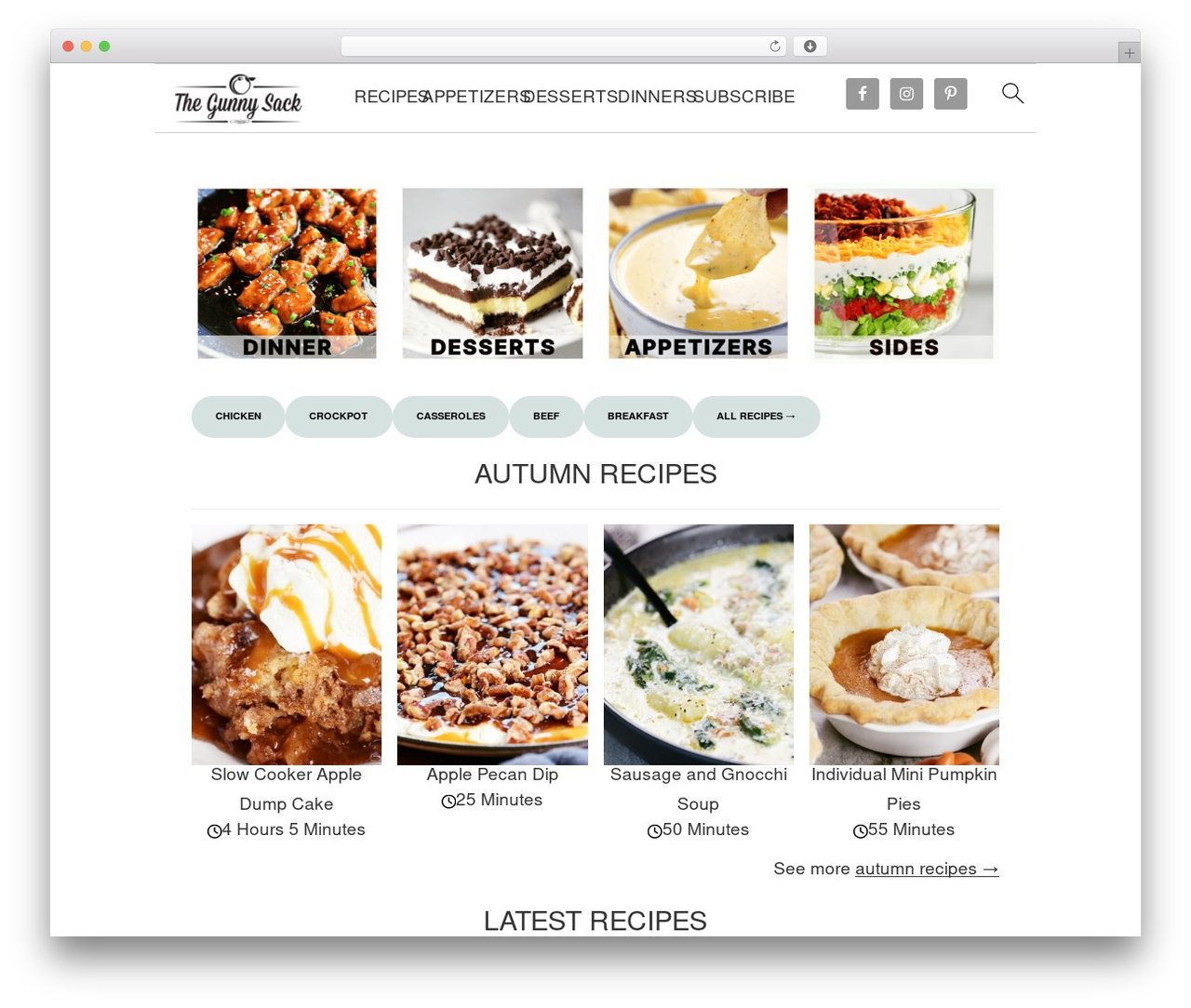 Tasteful Theme WordPress theme - www.thegunnysack.com Tasteful Theme WordPress theme - www.thegunnysack.com