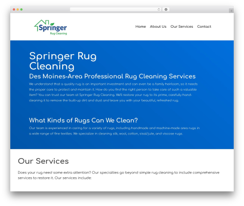 Divi before after slider WordPress plugin - springerrugcleaning.com