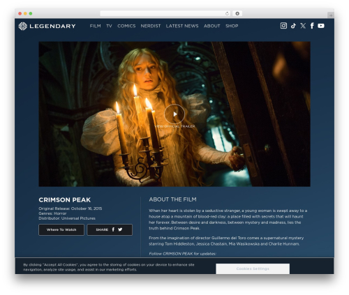 ShortStack for WP (shortstack-for-wp) free WordPress plugin - legendary.com/film/crimsonpeak