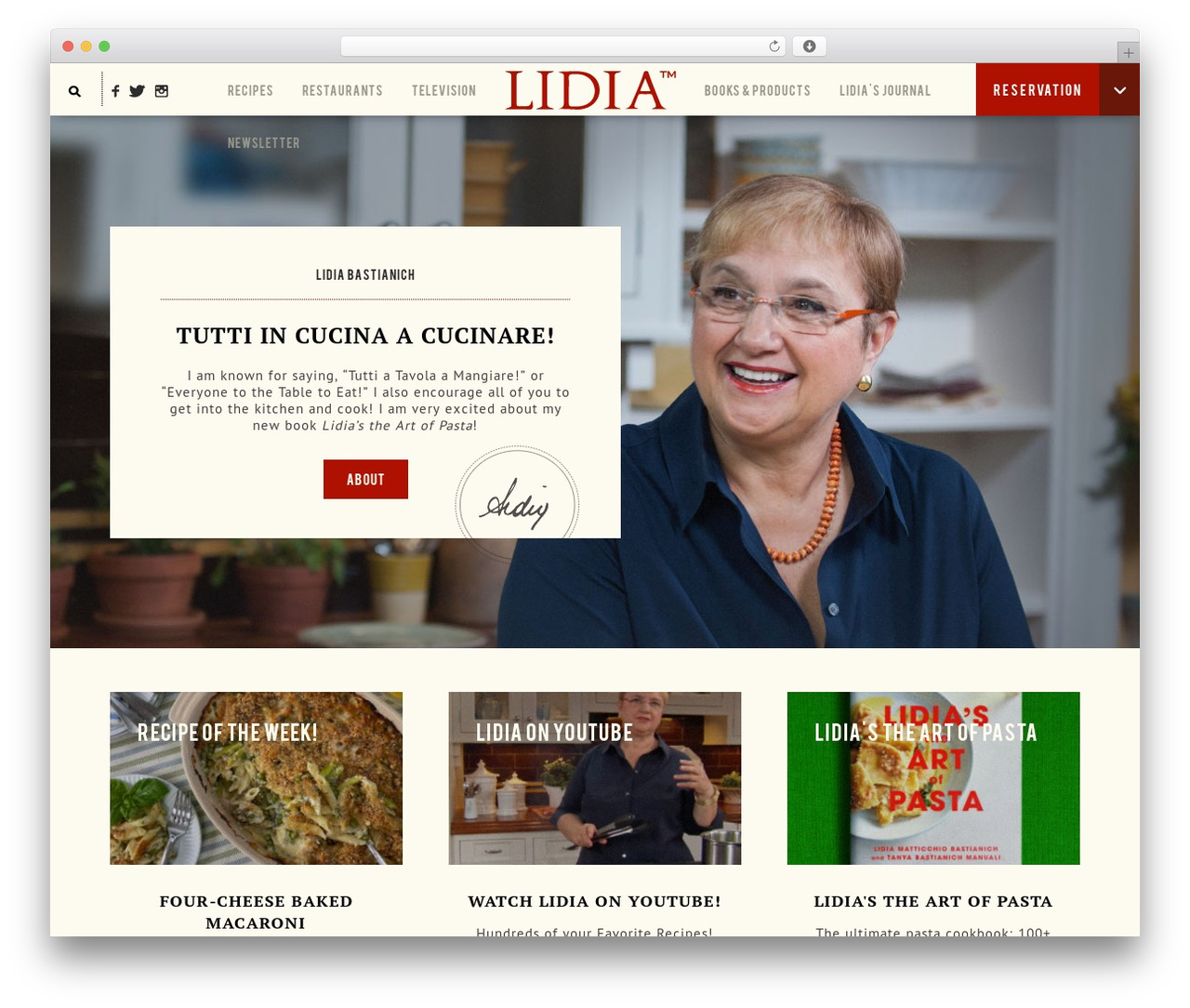 Wordpress Template v1.0 theme WordPress - lidiasitaly.com Wordpress Template v1.0 theme WordPress - lidiasitaly.com