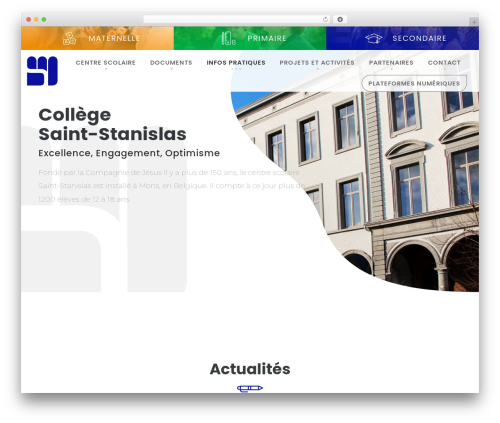 Grimlock animate WordPress plugin - saintstanislas.be
