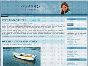 WordPress theme K3D WordPress theme K3D