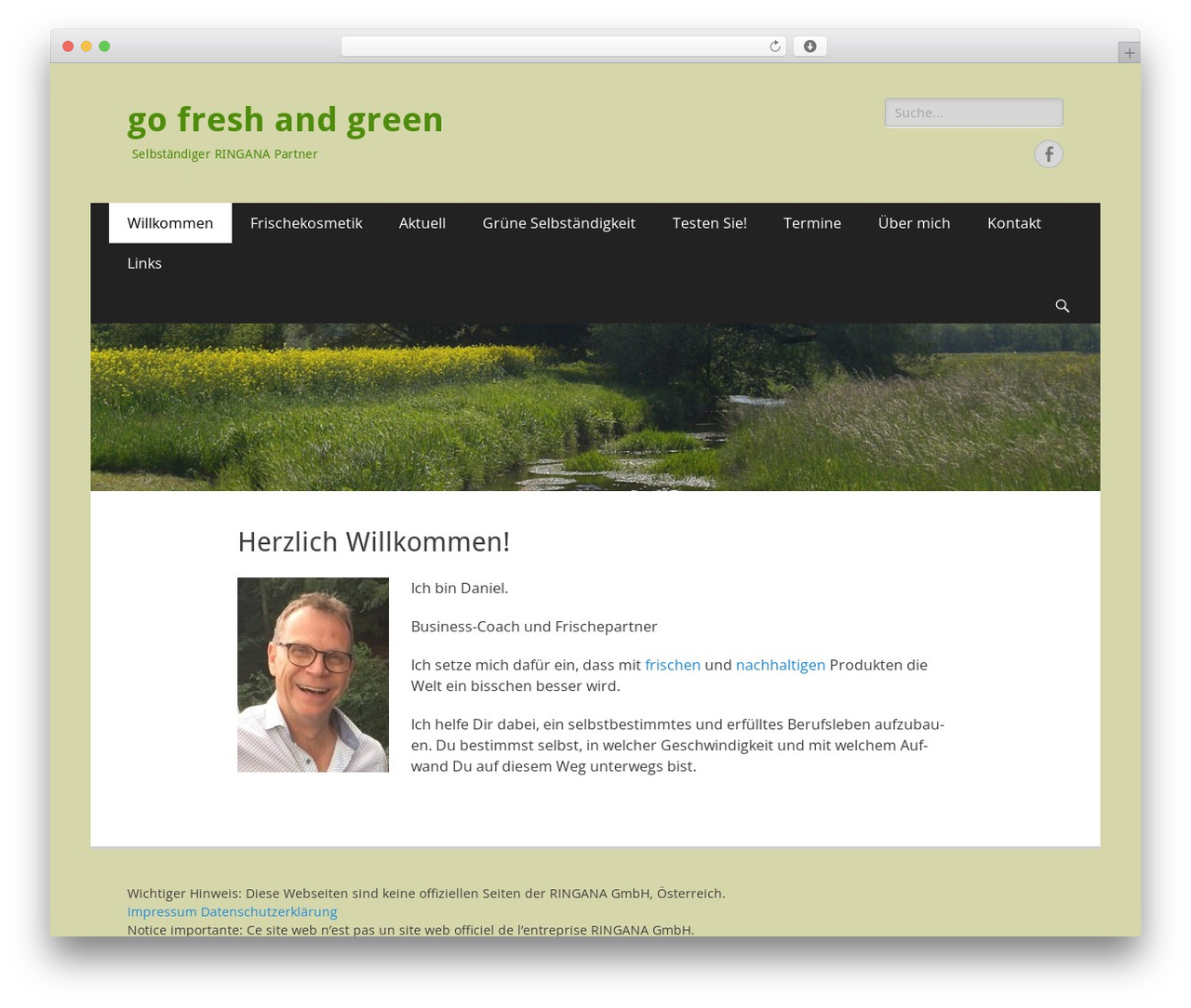WP theme Catch Responsive - gofreshandgreen.ch